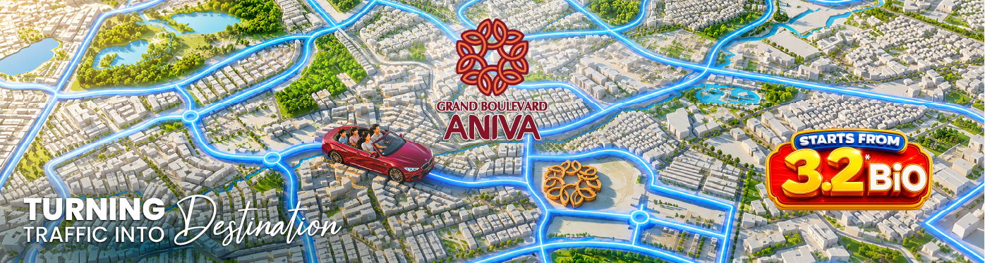 Introducing the most happening commercial in gading serpong, Grand Boulevard Aniva brings together business, lifestyle, culinary, and entertainment in one vibrant destination.