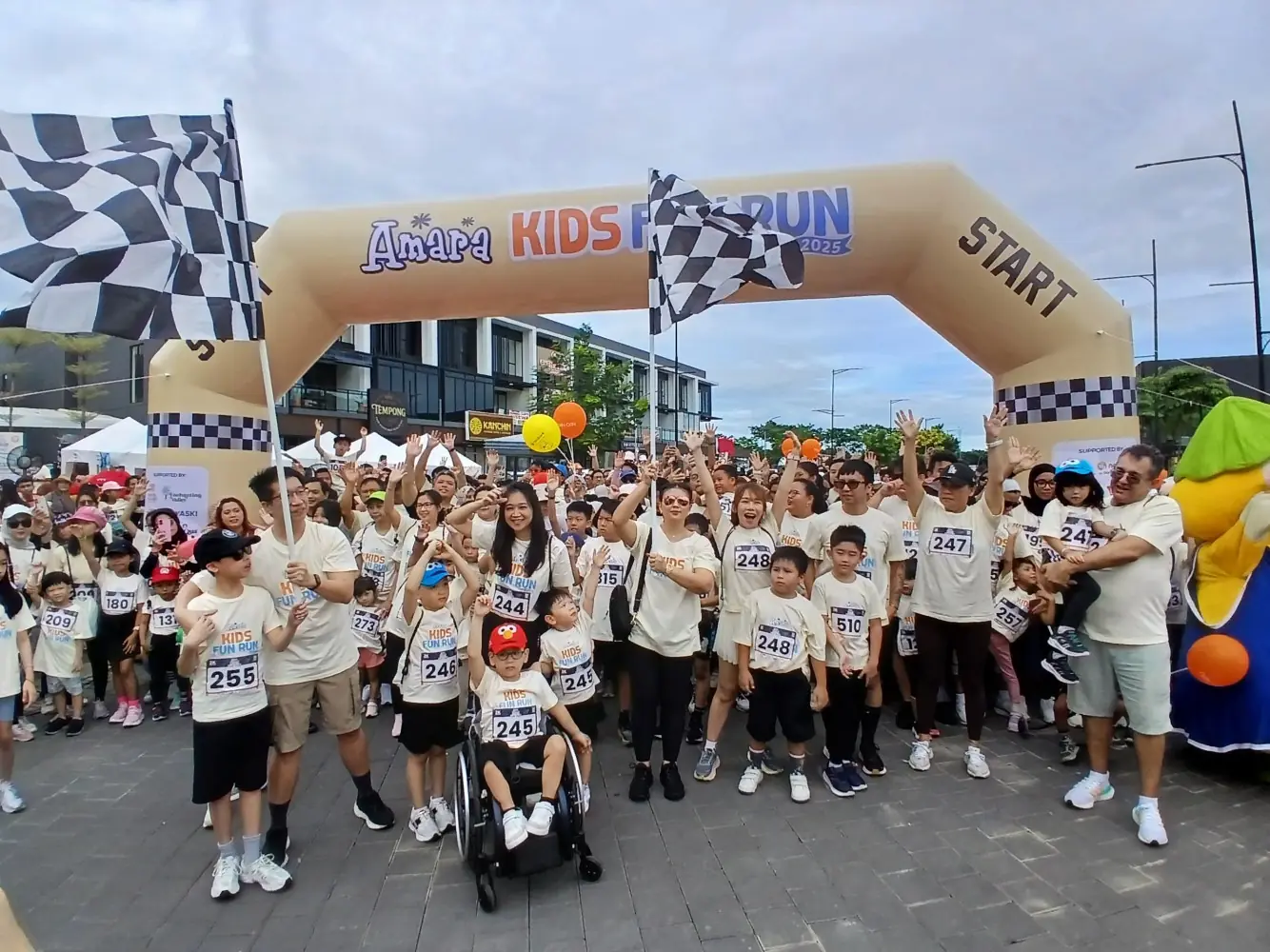 Ajang Seru dan Kebersamaan Keluarga di ‘Amara Kids Fun Run 2025’ @ Paramount Gading Serpong