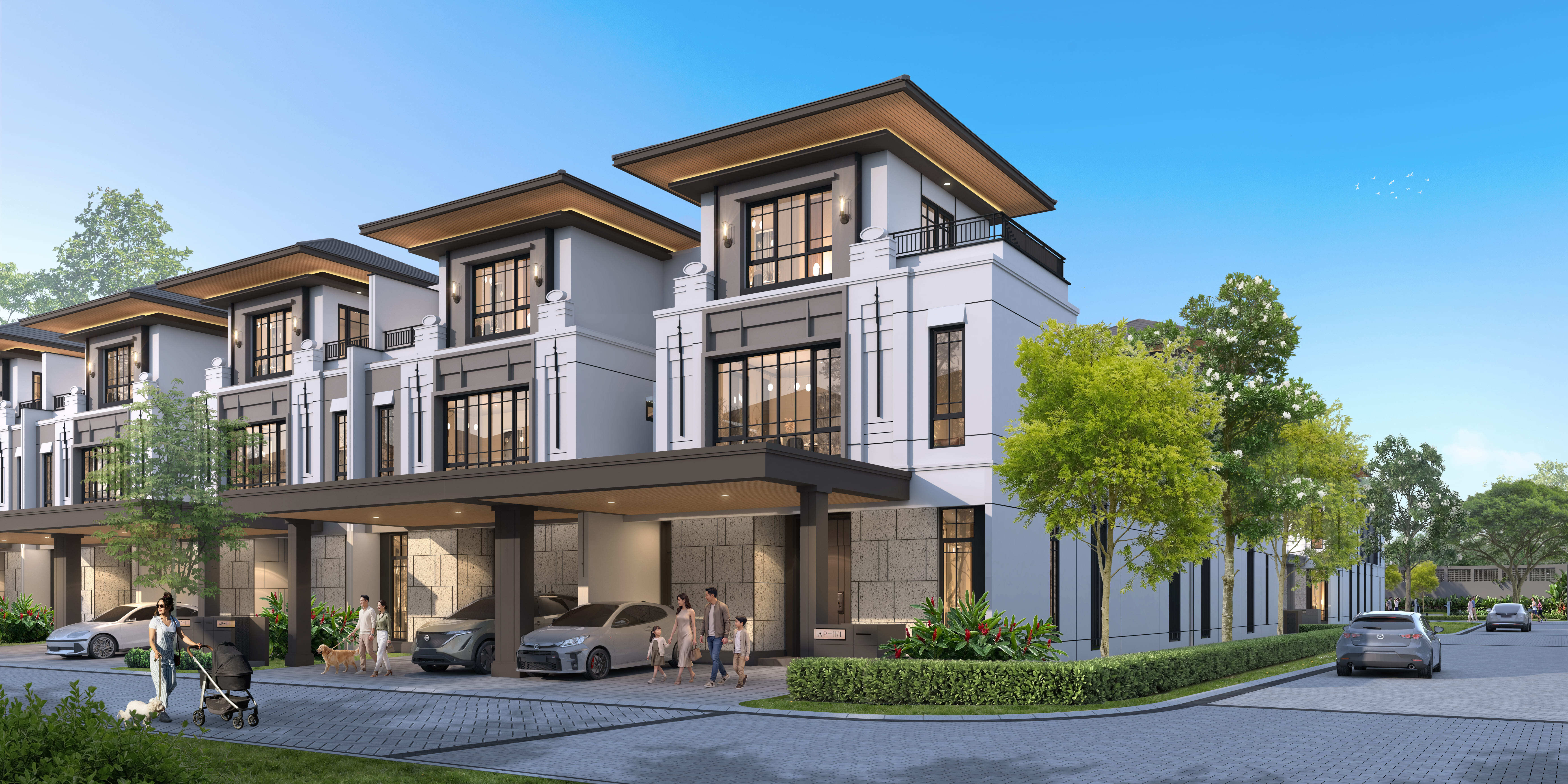 Desain fasad Art Deco Altadena Prime