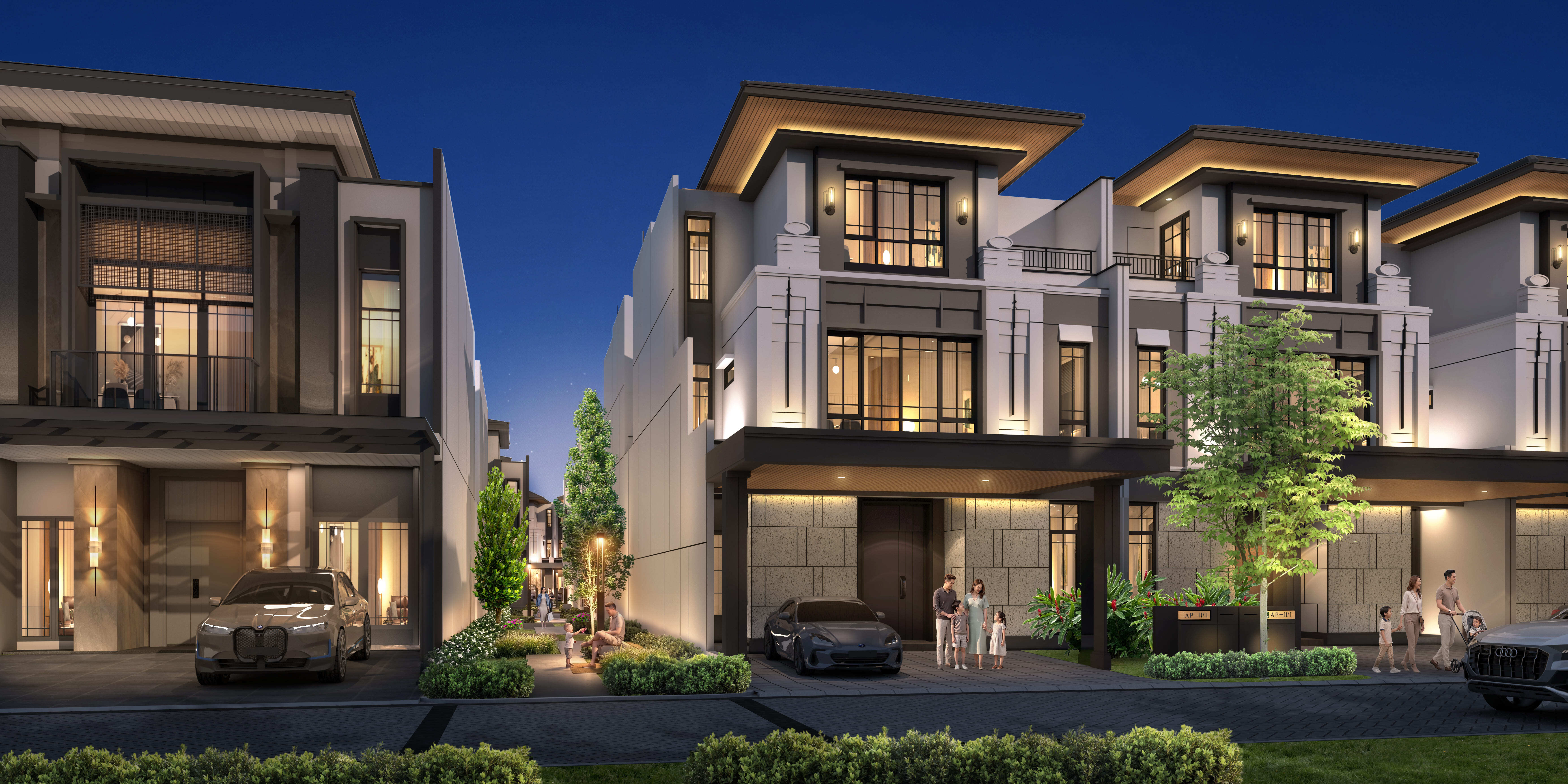 Fitur rumah Altadena Prime dengan skydeck, taman, ruang keluarga, dan kamar tidur