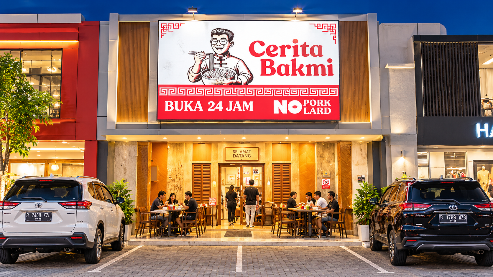 Cerita Bakmi di Aniva Junction Gading Serpong dengan aneka olahan mi dan topping