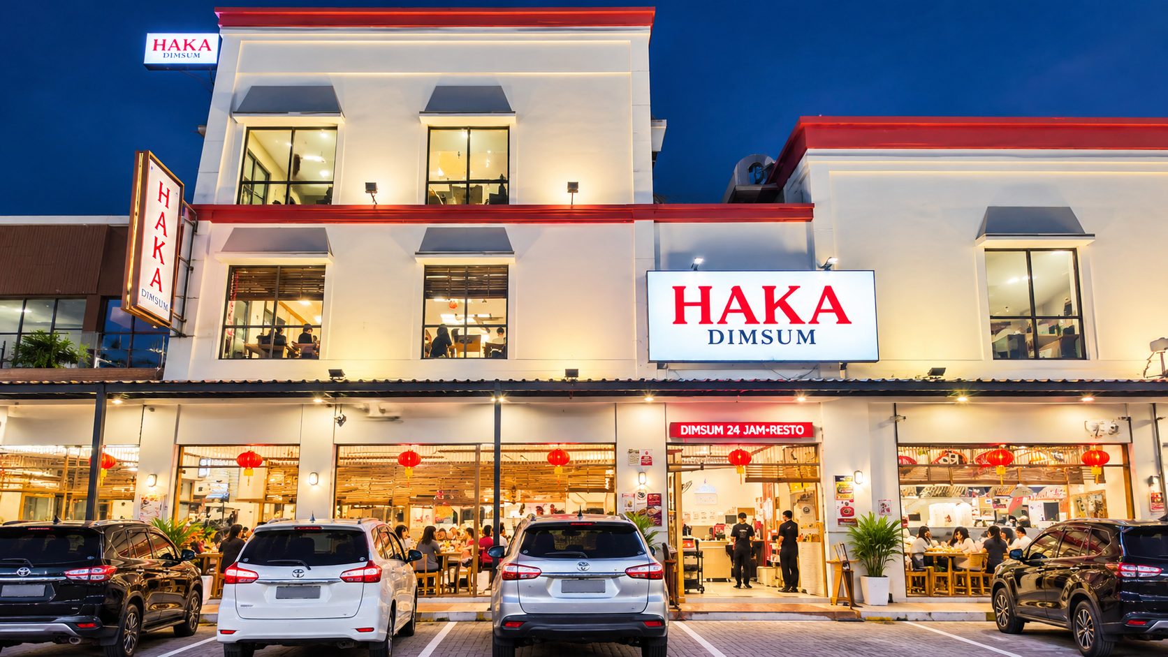 HAKA Dimsum Gading Serpong dengan aneka dimsum untuk kuliner tengah malam