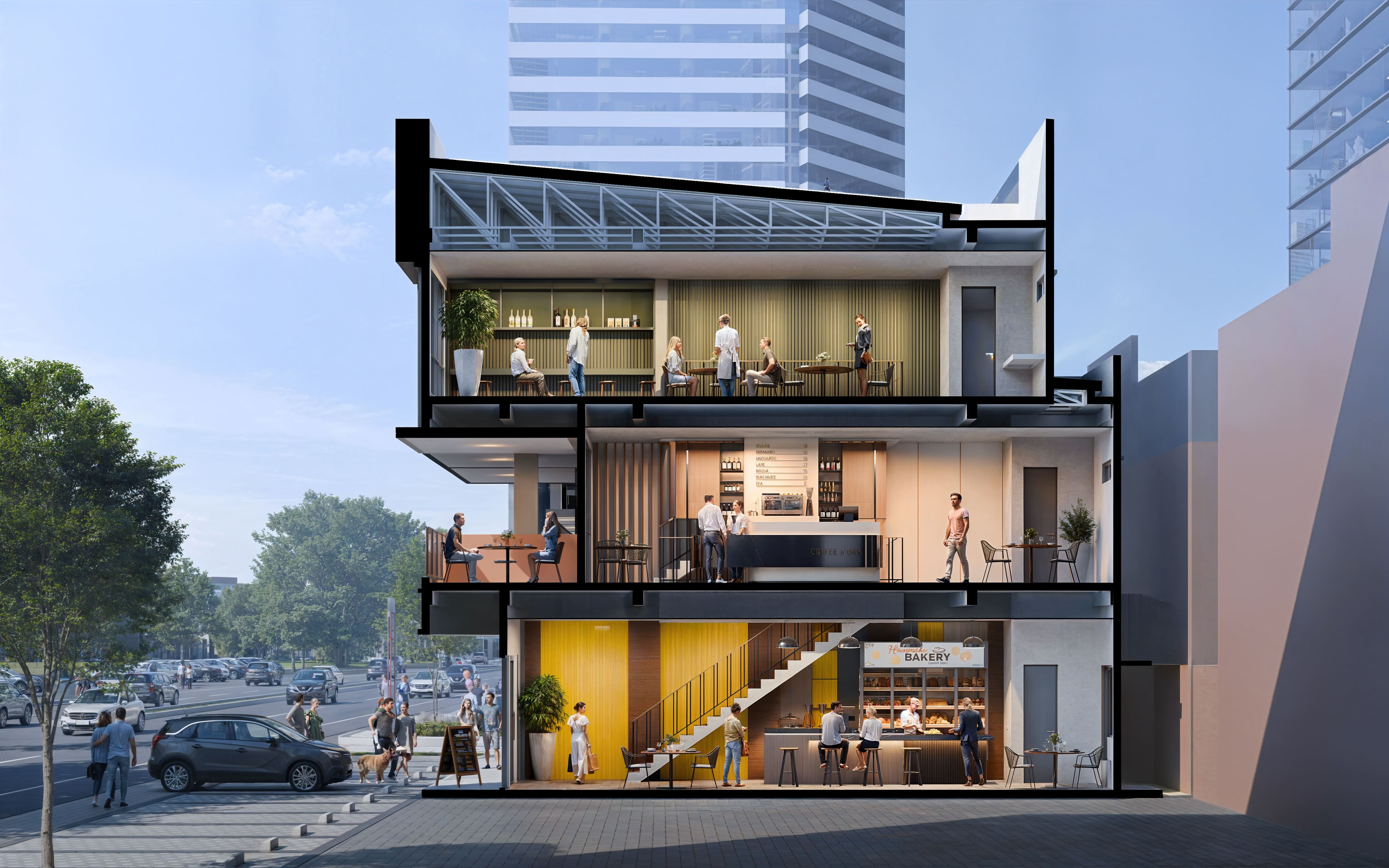 Type dan spesifikasi bangunan Pasadena Square South New Type