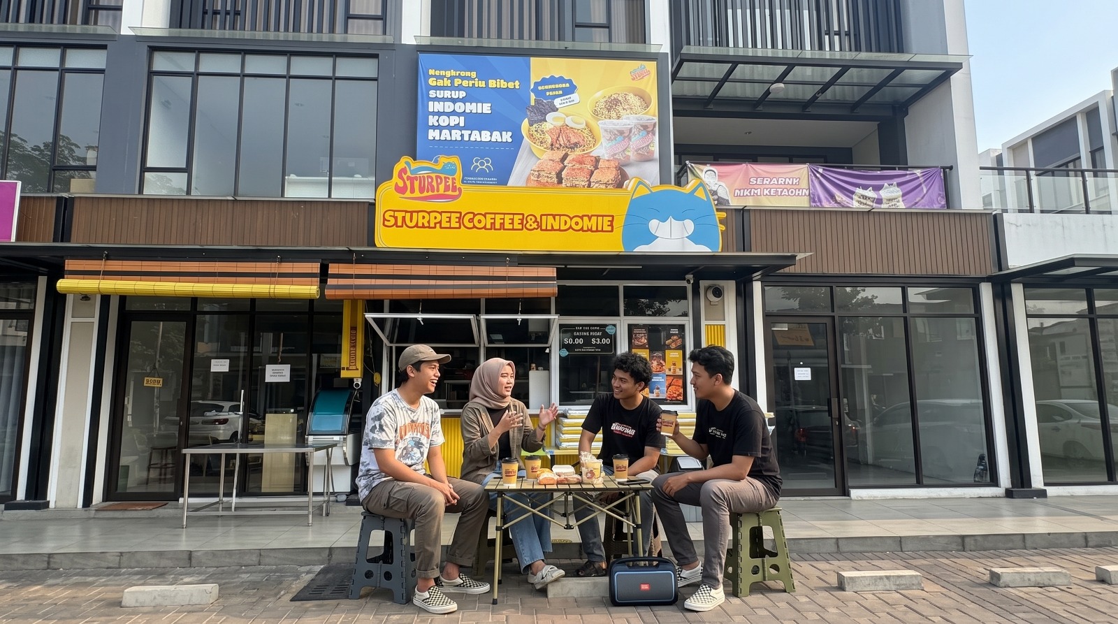 Sturpee Coffee & Indomie di Hampton Promenade Gading Serpong