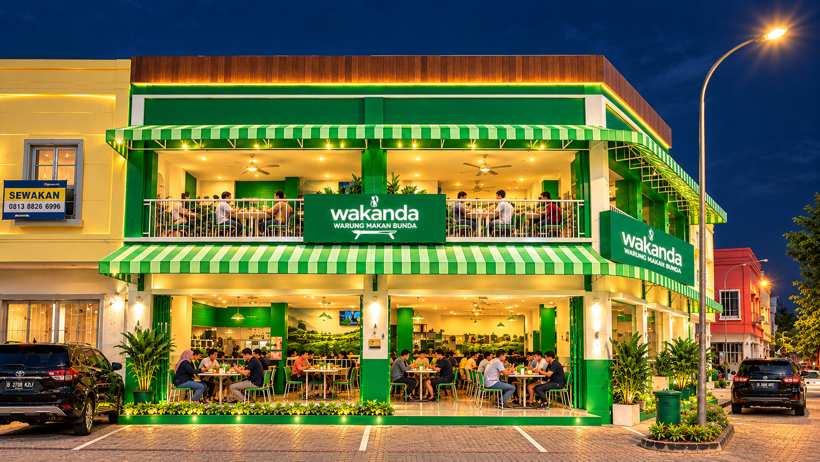 Wakanda Gading Serpong dengan pilihan masakan Nusantara dan aneka lauk rumahan