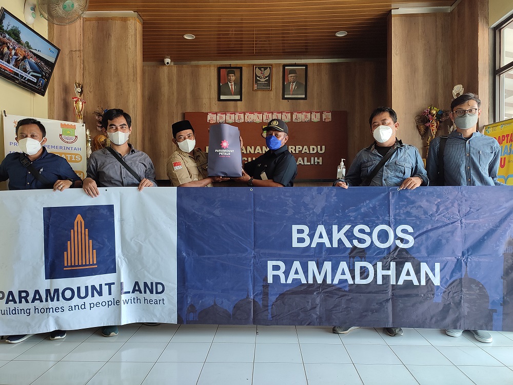 Paramount Land Melaksanakan Bakti Sosial Ramadhan 2022