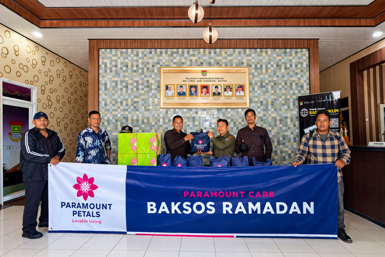 Semangat Berbagi Kebahagiaan di Bulan Ramadan, Paramount Petals Gelar Bakti Sosial Ramadan 2026
