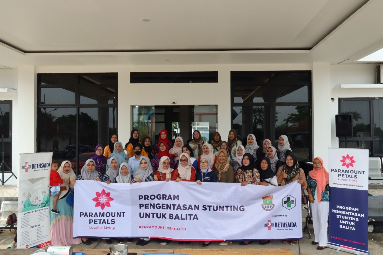 Paramount Petals Laksanakan ‘Program Pengentasan Stunting untuk Balita’