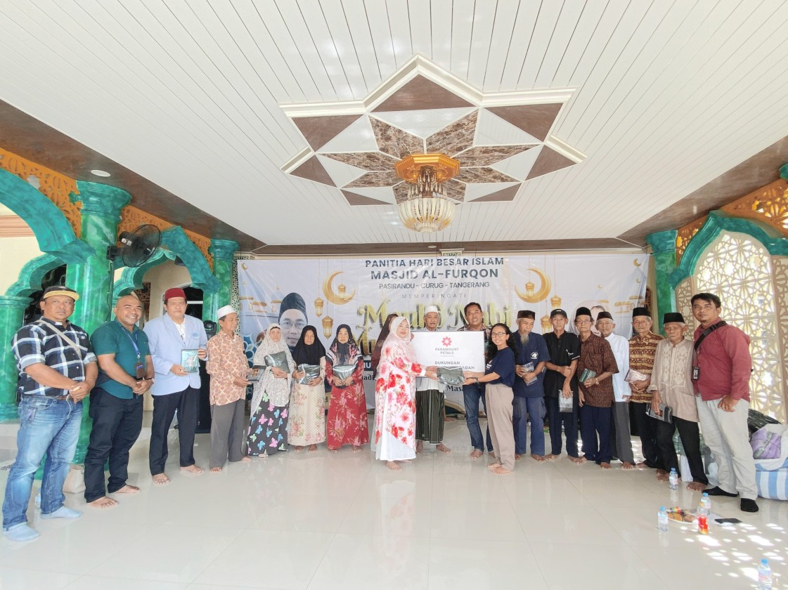 Membangun Masyarakat Sehat dan Lingkungan Bersih, Paramount Petals Laksanakan Beragam Program CSR Unggulan