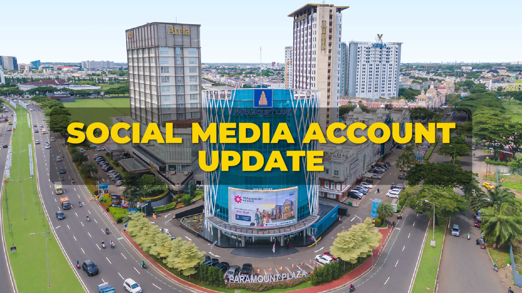 Paramount Land Announces the Change of Its Official Instagram Account Name