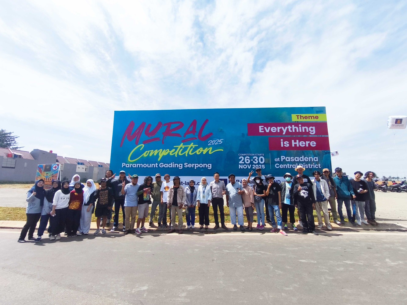 Meriahkan HUT ke-19, Paramount Enterprise Gelar ‘Mural Competition‘ Everything is Here @Paramount Gading Serpong