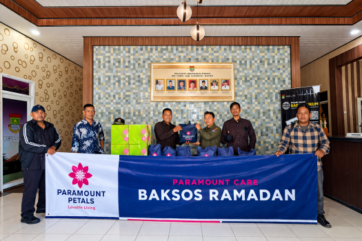 Semangat Berbagi Kebahagiaan di Bulan Ramadan, Paramount Petals Gelar Bakti Sosial Ramadan 2026