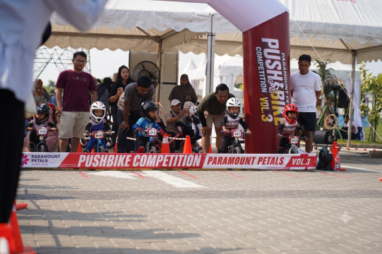 Paramount Petals Kembali Hadirkan Push Bike Competition 2026,  Meriahkan Akhir Pekan dan Dukung Aktivitas Positif Anak Sejak Dini 