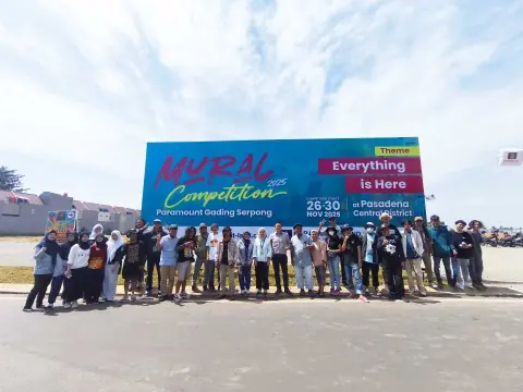 Meriahkan HUT ke-19, Paramount Enterprise Gelar ‘Mural Competition‘ Everything is Here @Paramount Gading Serpong