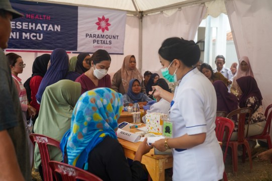 Membangun Masyarakat yang Lebih Sehat dan Berdaya, Paramount Petals Hadirkan Layanan Kesehatan dan Lingkungan