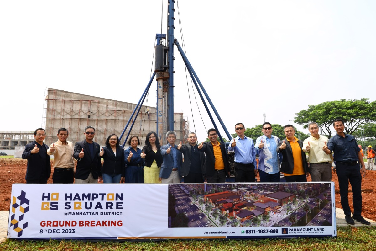 Groundbreaking Hampton Square @ Manhattan Square