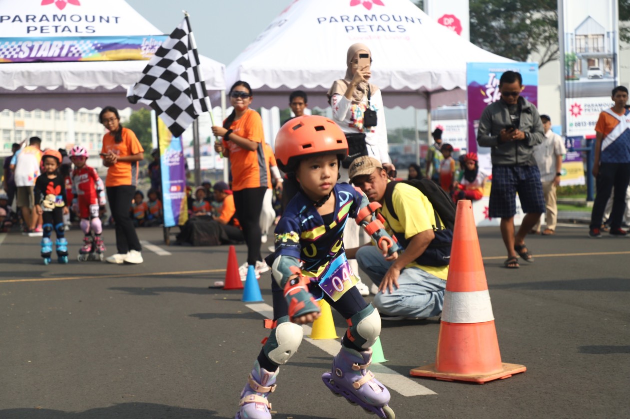 Paramount Petals Hadirkan Aksi Seru Inline Skate dan Kesempatan Eksklusif Jelajahi Hunian dan Komersial Unggulan
