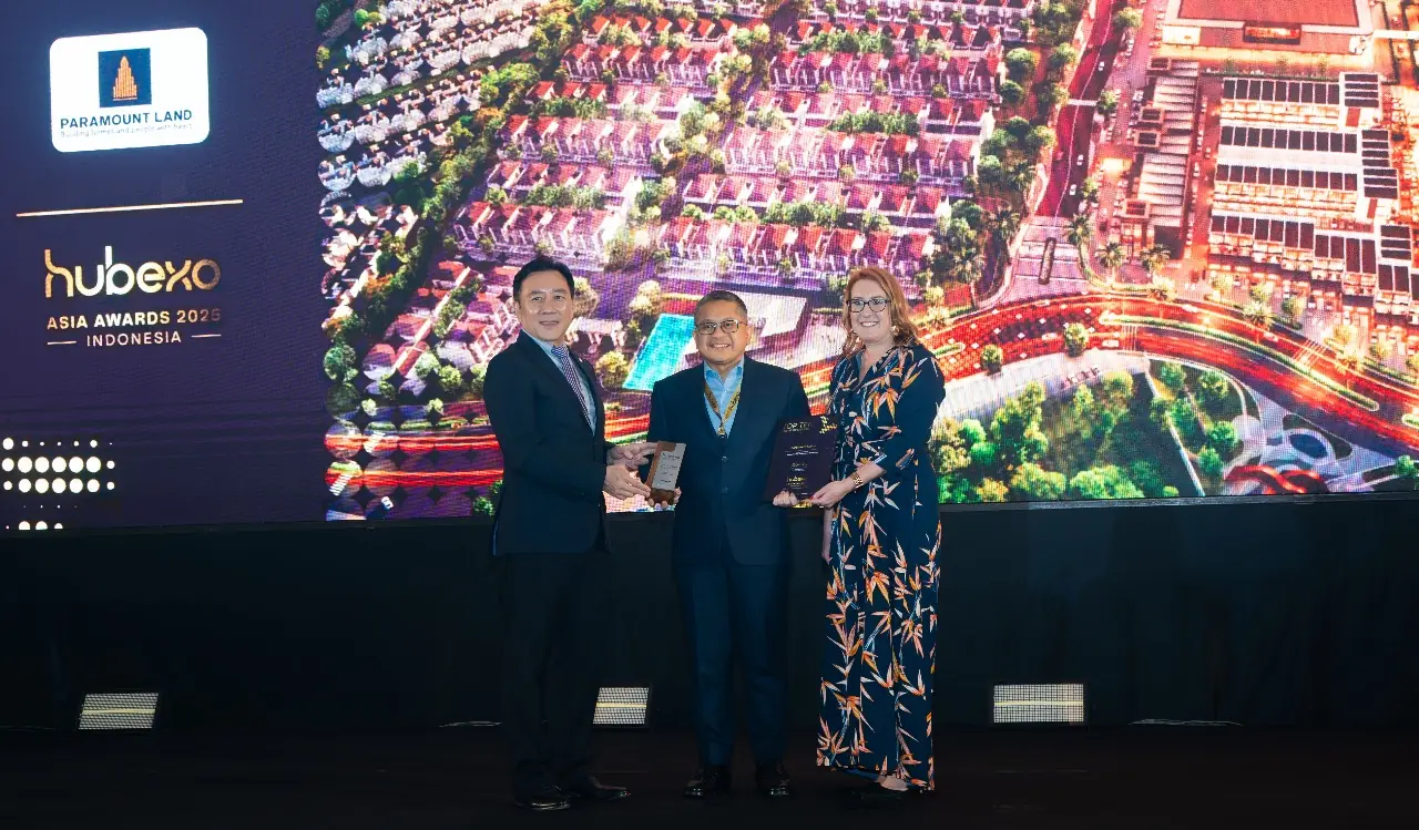 Paramount Land Raih Hubexo Asia ‘Top 10 Developers’ Award 2025