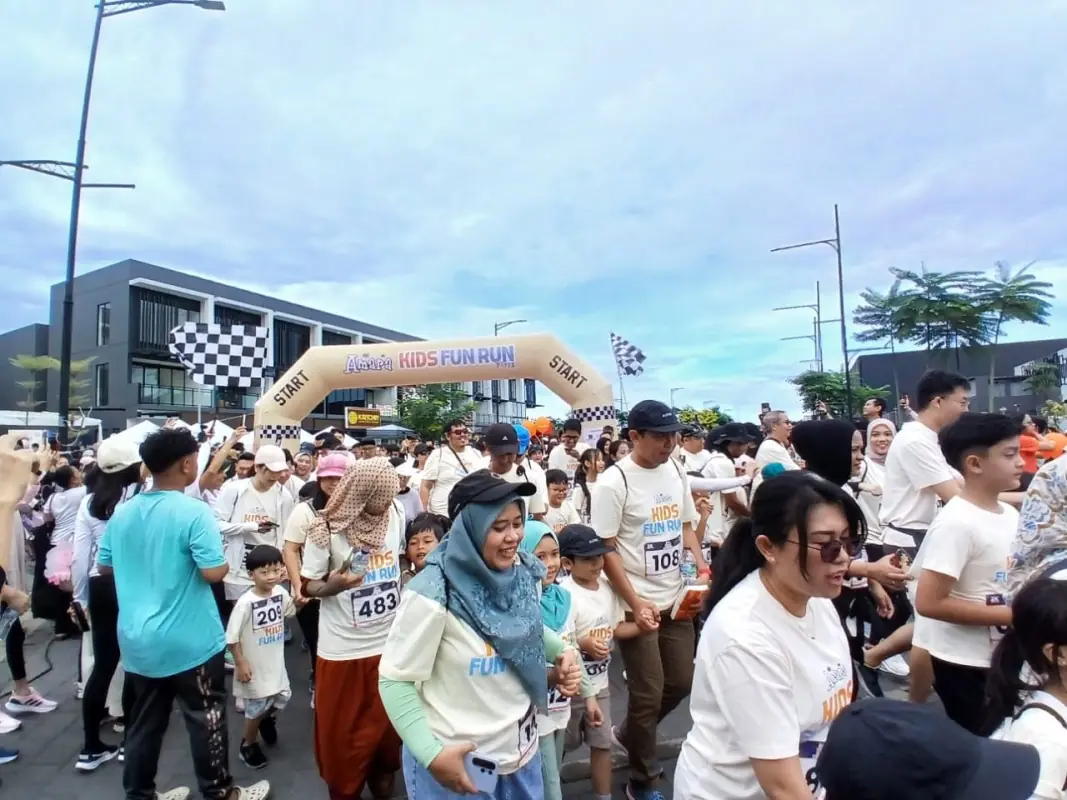 Ajang Seru dan Kebersamaan Keluarga di ‘Amara Kids Fun Run 2025’ @ Paramount Gading Serpong
