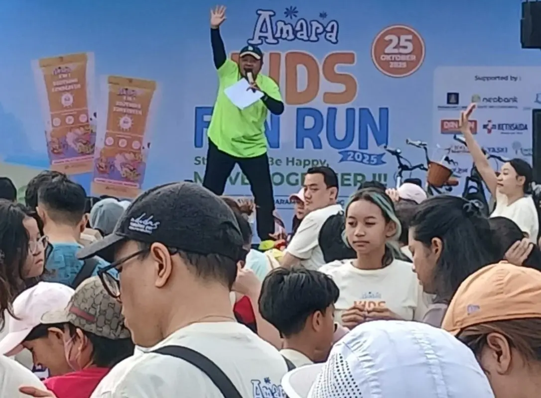 Ajang Seru dan Kebersamaan Keluarga di ‘Amara Kids Fun Run 2025’ @ Paramount Gading Serpong