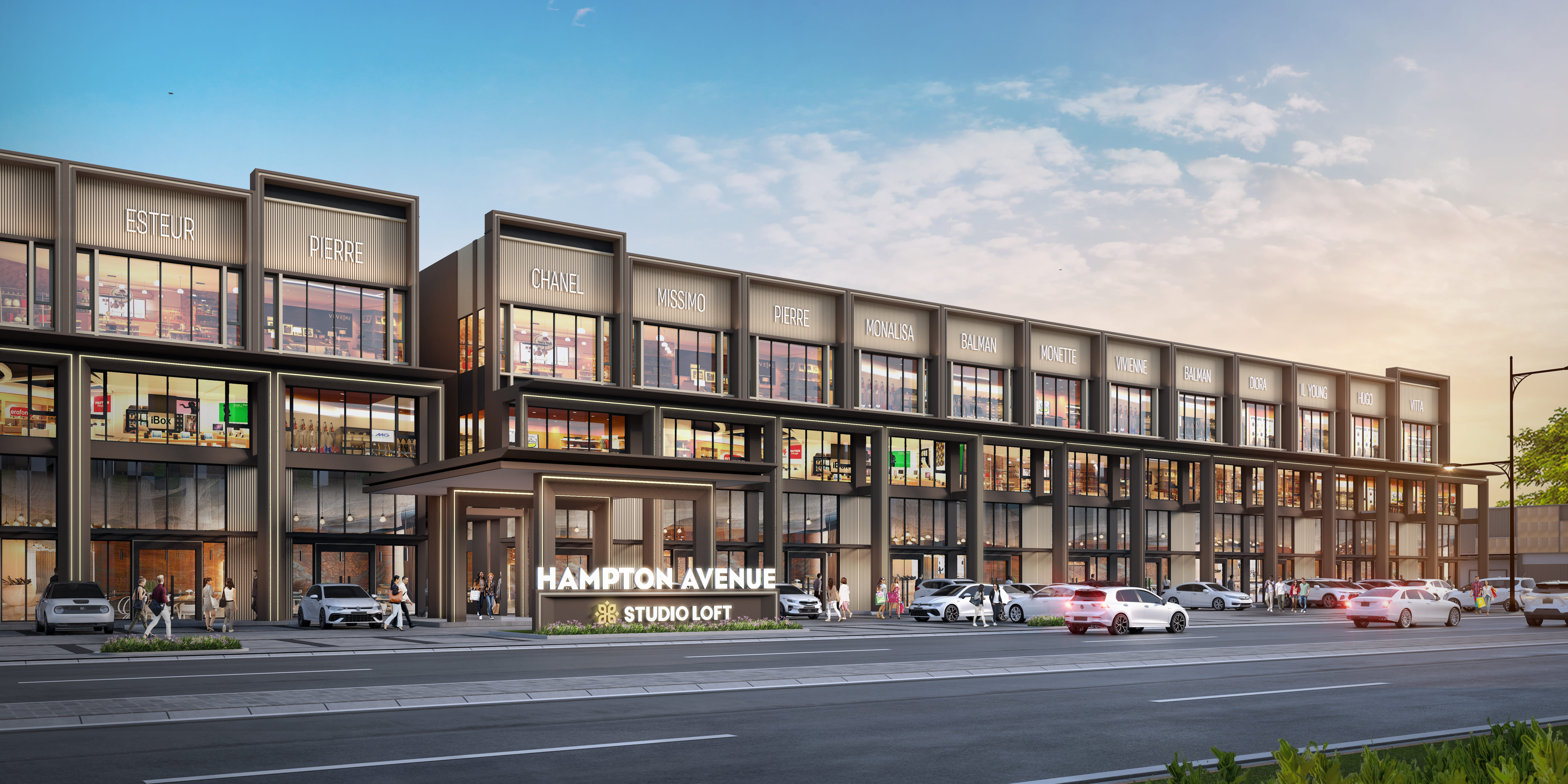 Hampton Avenue Paramount Land