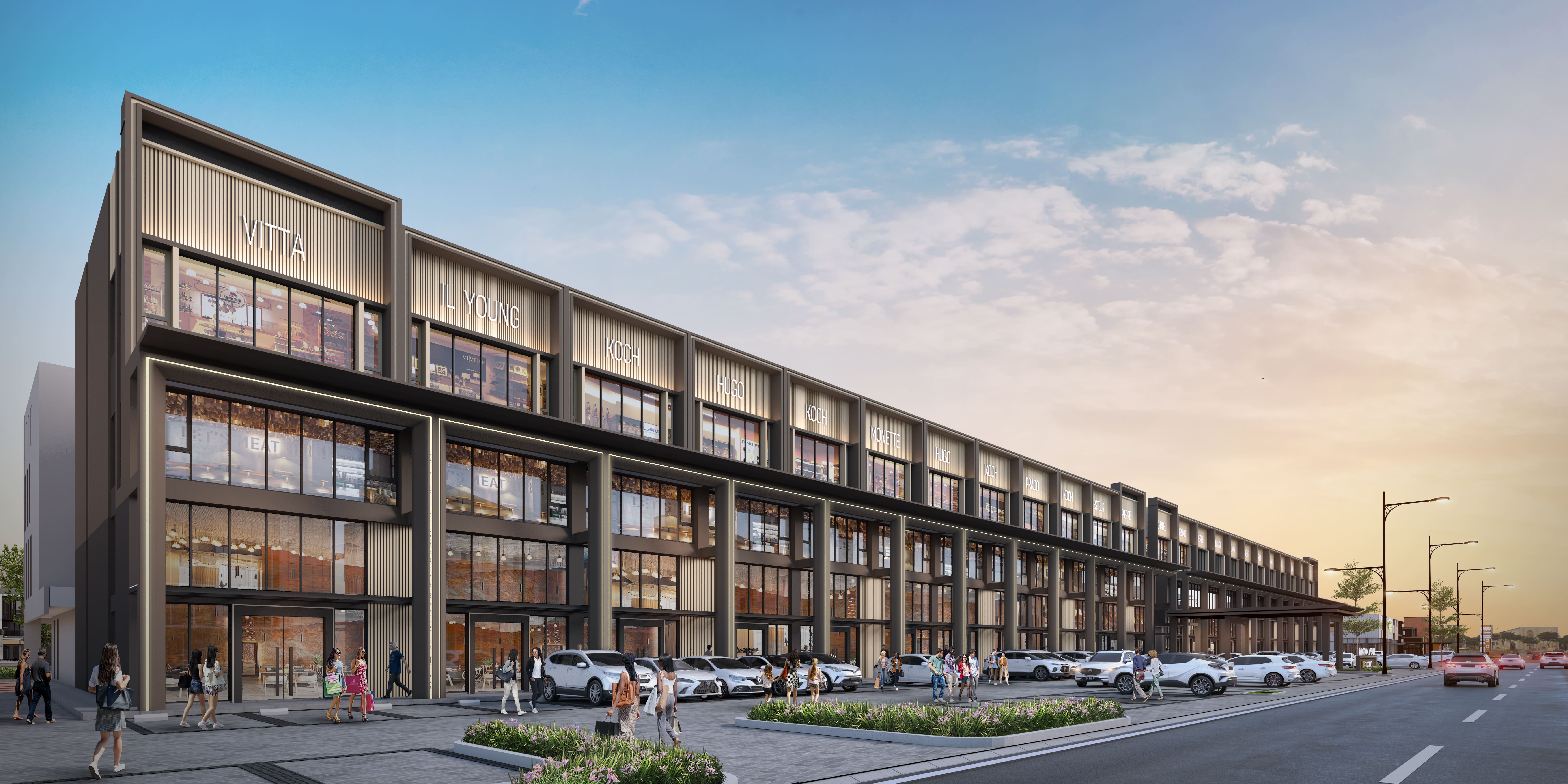 Hampton Avenue Paramount Land